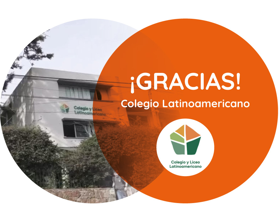 Agradecimiento al Colegio y Liceo Latinoamericano